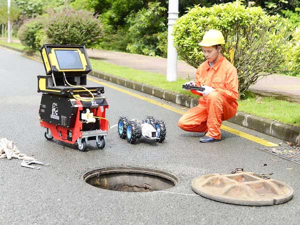 绿园管道机器人检测